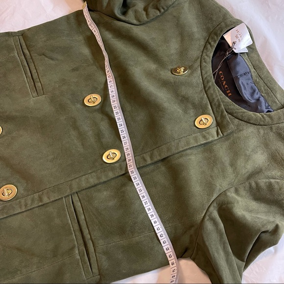 Coach Jacqueline Lamb suede jacket - Picture 8 of 8
